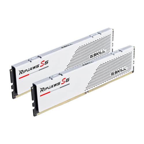 G.Skill Ripjaws S5 32GB (16GBx2) DDR5 5600MHz (Matte White)